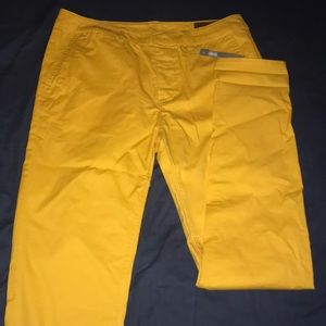 ASOS Primary yellow skinny fit chinos